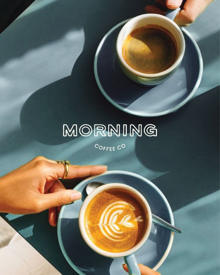 Morning Coffee Co Latte Shot + Logo Overlay